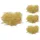 Riffelmacher & Weinberger Riffelmacher - Engelshaar Silber oder Gold, Inhalt 20 Gramm, im Beutel, Flowerhair Nobless, Dekoration, Gesteck, Kranz, Weihnachten, Advent (Gold, 3er Set)