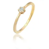 Elli Ring Solit�r Verlobung Diamant (0.045 ct.) 585 Gelbgold