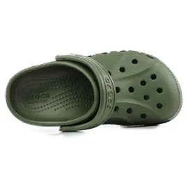 Crocs Baya Clog Kinder, / Junior – Leichte Komfort-Clogs in Army Green 34/35, EU - Grün - 34/35,