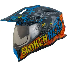 Broken Head Tigris VX2 Endurohelm Mit Visier Und Sonnenblende S