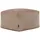 I.C.O.N. Hocker Amara Flauschiger Cord Stoff Mokkabraun