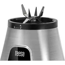 Teesa Easy EXPERT GO 1300 W, Glasbecher mit einem Fassungsvermögen von 1,5 l, zum Zerkleinern von Eis, TSA3549