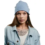 TODO 50% Kaschmir Beanie Damen, Merino Slouchy Beanie Mütze Merino für Frauen - wintermütze Kaschmir-Wolle Mütze Kaschmir Blau - Einheitsgröße