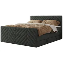 MKS Paris King Duo 180 x 200 cm H4 Dunkelgrau