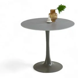 Stolkom Josh Esstisch - 90 cm Keramik, Farbwahl:Grau