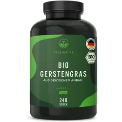True Nature® Bio Gerstengras Kapseln - Deutscher Anbau 240 St