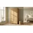 Kleiderschrank Rauna 113 x 195 x 60 cm Beige