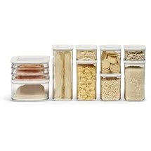 Mepal Modula rechteckig weiß 1 l 9-teiliges Set