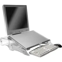 Bakker Elkhuizen FlexDesk 640 Buchständer Transparent