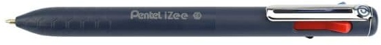 Mehrfarb-Kugelschreiber »iZee« 0.5 mm silber, Pentel