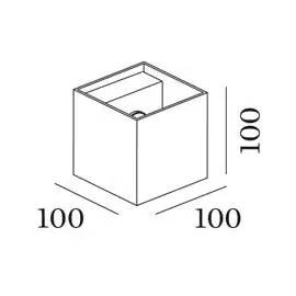 Wever & Ducré BOX 1.0, LED 911111L1+912218W3, 341168L3