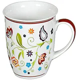 Ritzenhoff & Breker Kaffeebecher Shanti Doppio 320 ml Porzellan Bunt