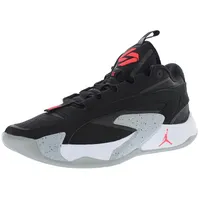 Jordan Nike Herren Jordan Luka 2, Black/Bright CRIMSON-WOLF GREY-WHIT, 46