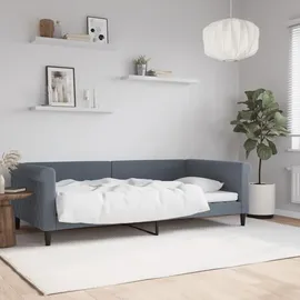 vidaXL Tagesbett 100 x 200 cm Dunkelgrau