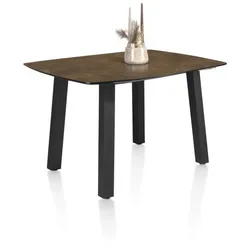 Henders & Hazel Palace Esstisch 4-Füße HPL/Metallgestell off black