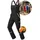 TMG INTERNATIONAL Textile Management Group TMG® | Lange Arbeitslatzhose Herren, Schwarze Latzhose mit Kniepolstertaschen aus Cordura, viel Stauraum, robust | 24 - 24