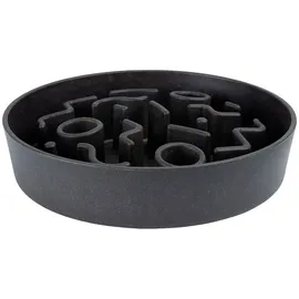 District 70 Bamboo Dog Slow Feeder - Dark Grey - ø 21 cm