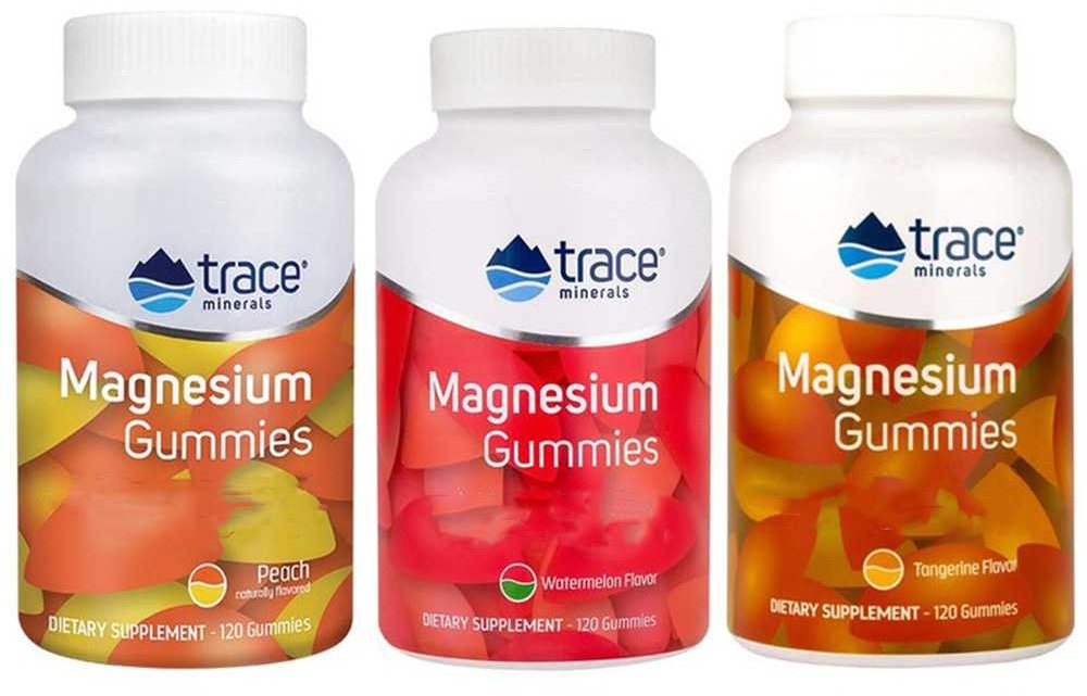 Trace Minerals Research, Magnesium Gummies, 120 Gummies