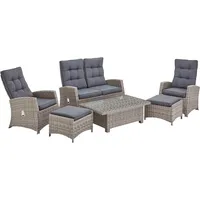 KONIFERA »Monaco«, Gartenlounge-Set (16-tlg)