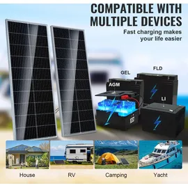 Vevor 200W monokristallin