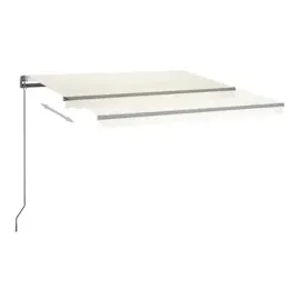 vidaXL Markise 400 x 300 cm creme