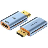 Vention HDMI-Buchse auf DisplayPort-Stecker - 8K 60HZ (blau)