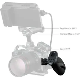 SmallRig 5160 Drehbarer Seitengriff mit NATO-Klemme