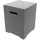 ELEMENTI Abdeckung für 5 kg Gasflasche 40 x 40 x 51 cm Beton Grau