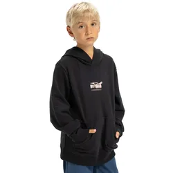 Kapuzensweatshirt DC SHOES "DC Handy Cam", Kinder, Gr. 12(148-156cm), schwarz, 55% Baumwolle, 25% Baumwolle, 20% Polyester, Langarm, Sweatshirts