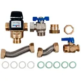 WOLF-Garten Wolf Rücklaufeinschichtset für Schichtenspeicher BSP-W 600/800 mit Wärmepumpe FWS-2-80 8617195