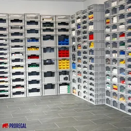 Proregal Eurobox NextGen Insight 32 x 40 x 60 cm 3-tlg. transparent