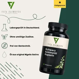 vita elements nature's power Vita Elements Schwarzkümmelöl Kapseln 400 St.