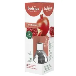 Bolsius Raumduft: Magnolie - 60 ml Diffuser mit Rattanstäbchen - Bolsius True Scents (1 Stück)