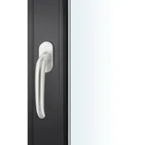 FSB Fenstergriff 34 1023, ovale Ros., Aluminium
