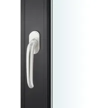 FSB Fenstergriff 34 1023, ovale Ros., Aluminium