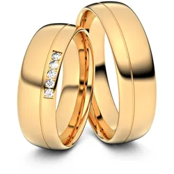 Trauringe Esslingen 750er RosÈgold - 2513