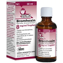 Bromhexin Hermes Arzneimittel 8 mg/ml Tropfen