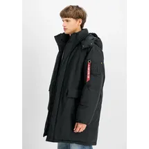 Alpha Industries Puffer Parka schwarz M
