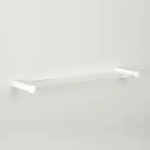 pba 01 Glasablage,seitlichen Halterungen aus Nylon, 140x620(656)mm