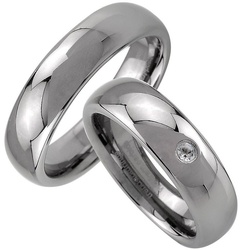 Trauringe123 Trauring Hochzeitsringe Verlobungsringe Trauringe Eheringe Partnerringe aus Titan JW1 54