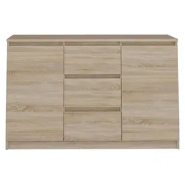 Top e shop Schubladenkommode 120 x 75 x 40 cm Braun