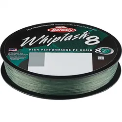 Berkley Angelschnur Whiplash8 (grün, 150 m), Ø mm: 0,08