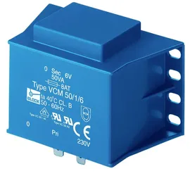 Block VCM 25/2/12 Printtransformator 1 x 230 V 2 x 12 V/AC 25 VA 1.04 A