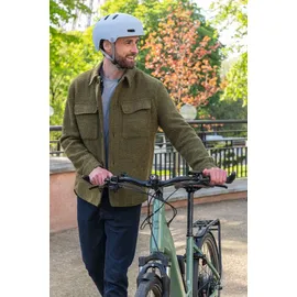 ABUS Fahrradhelm XOXO - Cityhelm im Skater-Look - Helm für Skateboard, Fahrrad, Scooter - mit optimiertem Kinnpolster - für Jugendliche und Erwachsene - Größe M, Blau