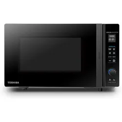 TOSHIBA Mikrowelle "MV-TC25T(BK)", schwarz, B:51,3cm H:51,3cm T:31cm, Mikrowellen_Minibacköfen_Kleinküchen, 4-in-1