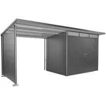Biohort Seitenwand für Pavillon 1 Stück 1,97 x 1,82 x 0,03 m Quarzgrau-Metallic