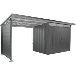 Biohort Seitenwand für Pavillon 1 Stück 1,97 x 1,82 x 0,03 m Quarzgrau-Metallic