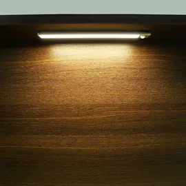 GLOBO Unterbauleuchten LED Küchenlampe Dimmbar Sensor Küchenleiste L 24 cm Silber