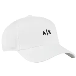 Armani Exchange für Herren. 954112CC57100010 Weiße Kappe (OSFA), Lässig, Baumwolle