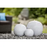 HEISSNER Gartenbrunnen Saphira 59 x 43 x 15/23/28 cm, grau